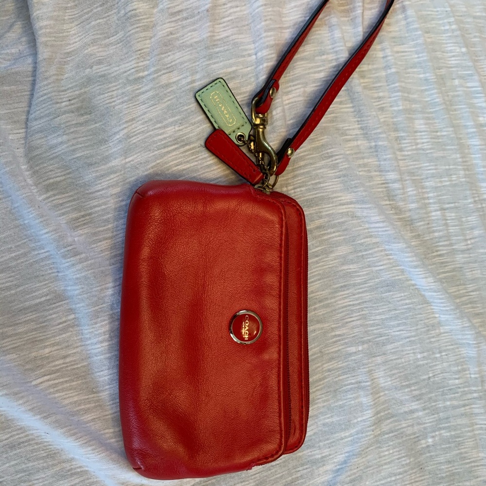 Coach wristlet